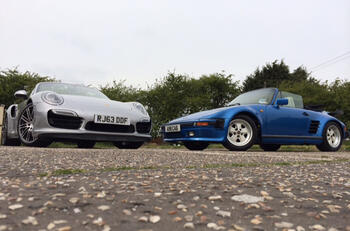 A day out in the sunshine in not one but two 911 Turbo Cabriolets